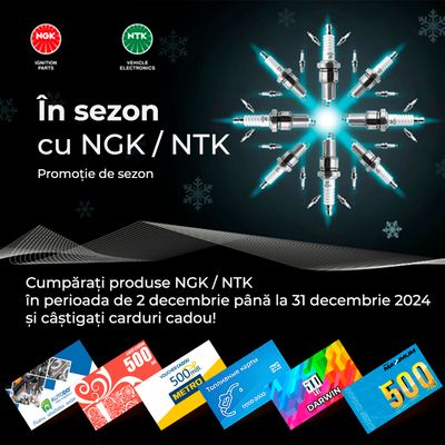 NGK: Performanță garantată și cadouri pe măsură
